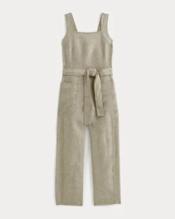 The Utility Coverall in Linen