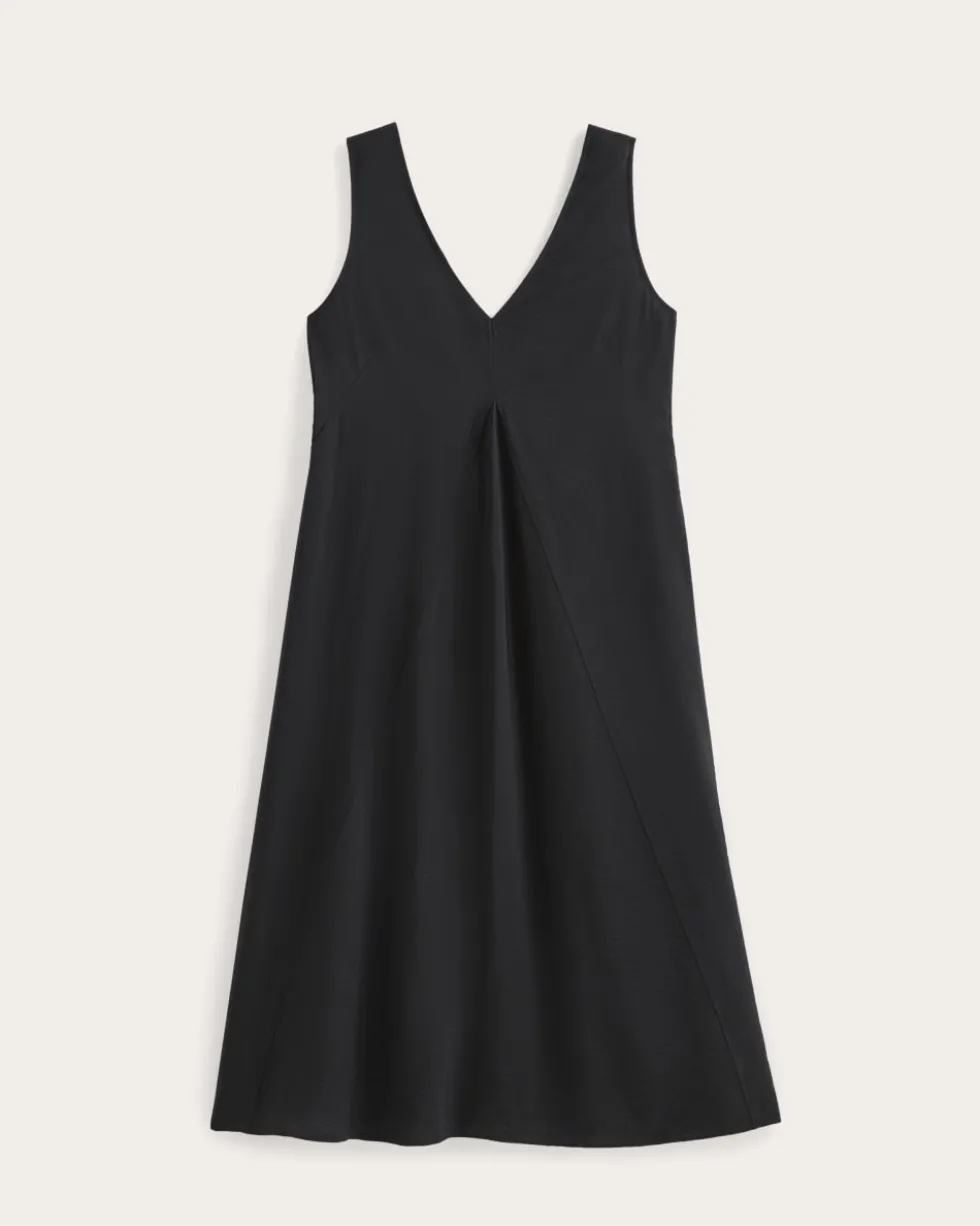 The V-Neck Dress in SoftLuxe