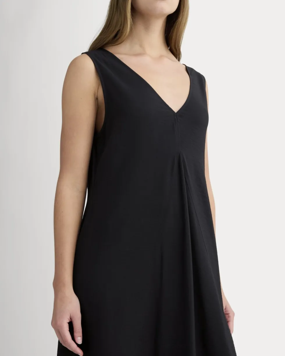 The V-Neck Dress in SoftLuxe