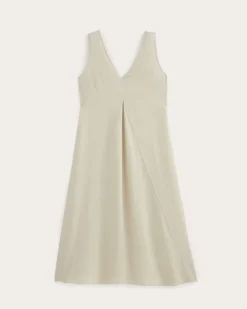 The V-Neck Dress in SoftLuxe
