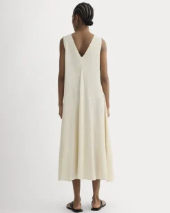 The V-Neck Dress in SoftLuxe
