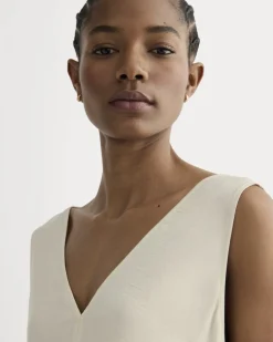 The V-Neck Dress in SoftLuxe