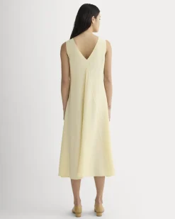 The V-Neck Dress in SoftLuxe