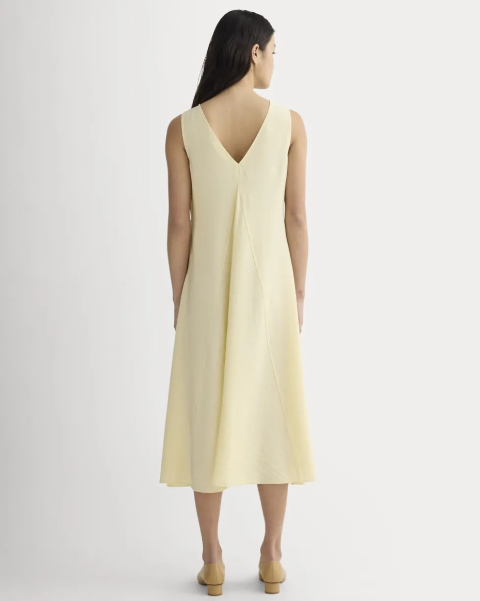 The V-Neck Dress in SoftLuxe