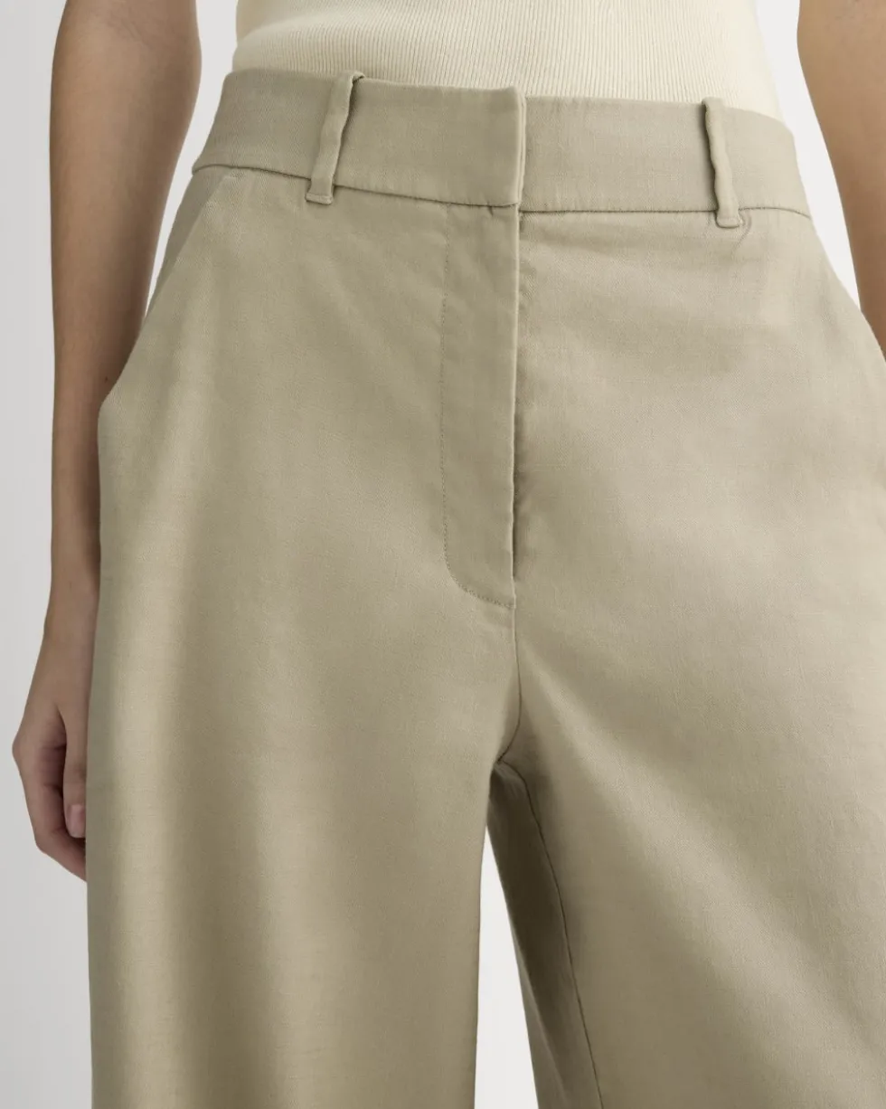 The Wide-Leg Pant in Stretch Linen