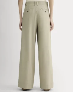 The Wide-Leg Pant in Stretch Linen