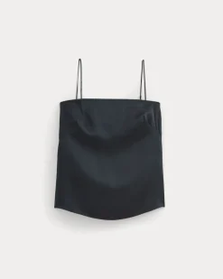 Thin Strap Cami in Silk Charmeuse