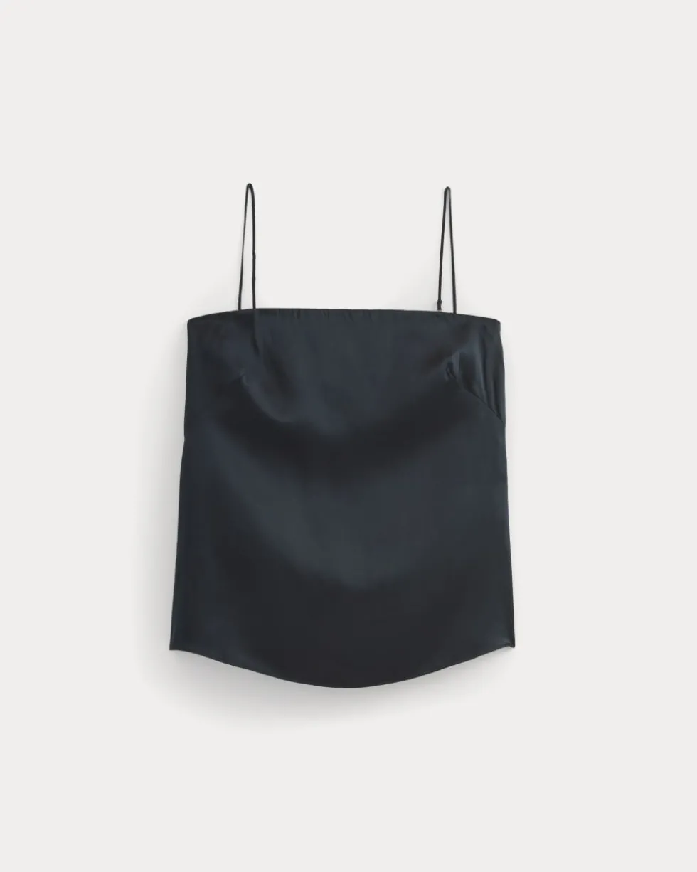 Thin Strap Cami in Silk Charmeuse