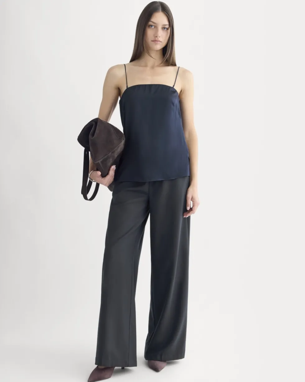 Thin Strap Cami in Silk Charmeuse
