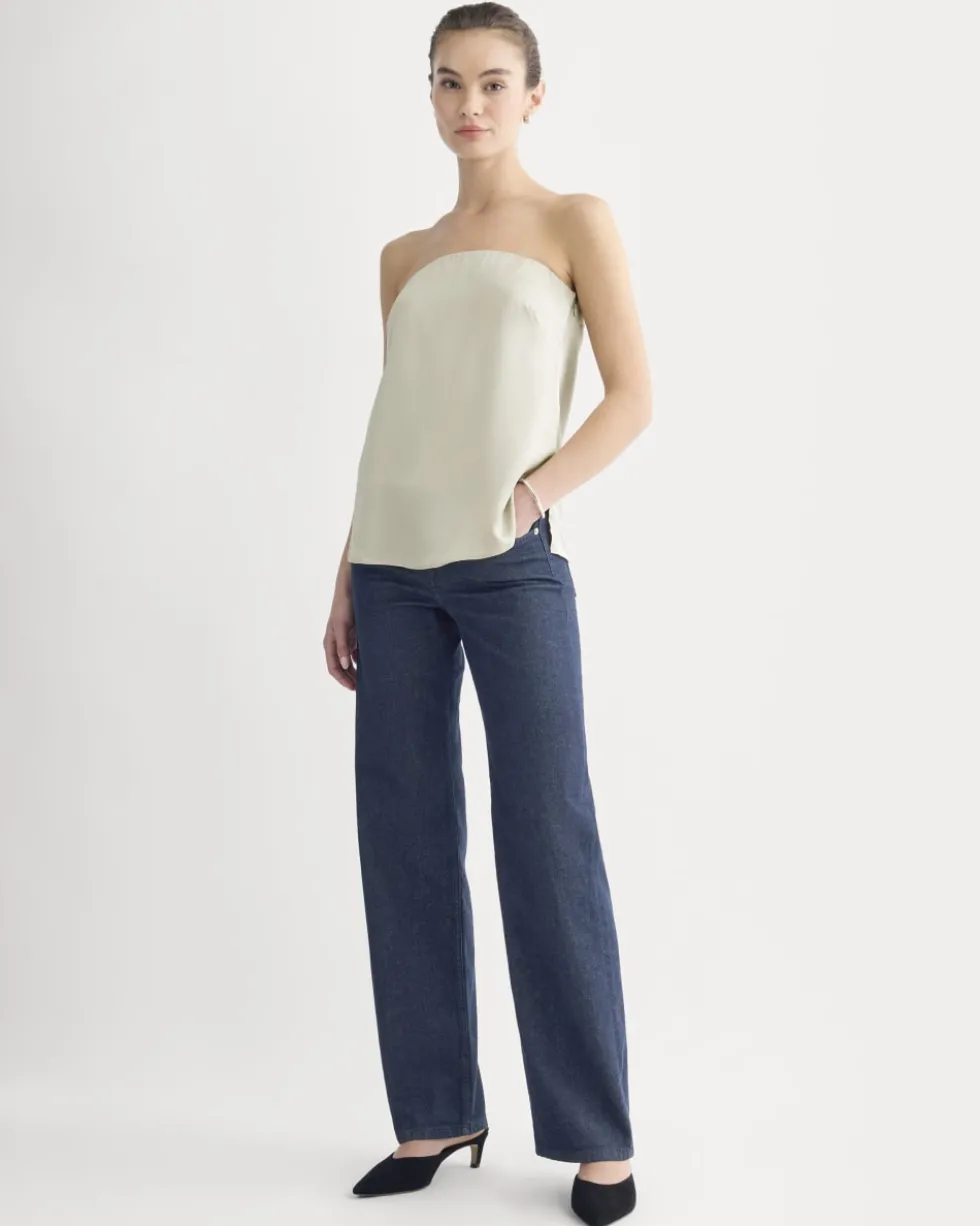 Thin Strap Cami in Silk Charmeuse