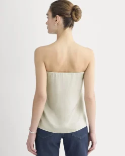 Thin Strap Cami in Silk Charmeuse