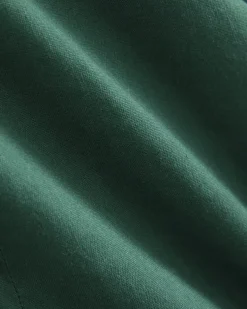 Tie-Neck Dress in Stretch Linen