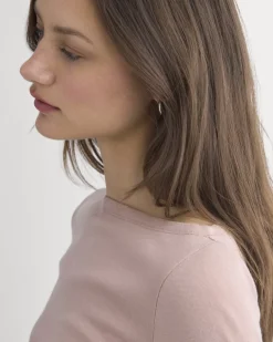 Tissue Boatneck Top