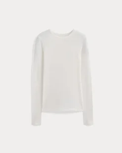 Tissue Long-Sleeve Crew