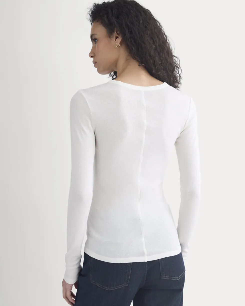 Tissue Long-Sleeve Crew