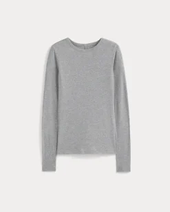 Tissue Long-Sleeve Crew