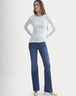 Tissue Long-Sleeve Crew