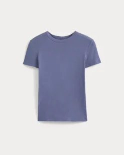 Tissue Short-Sleeve Crew