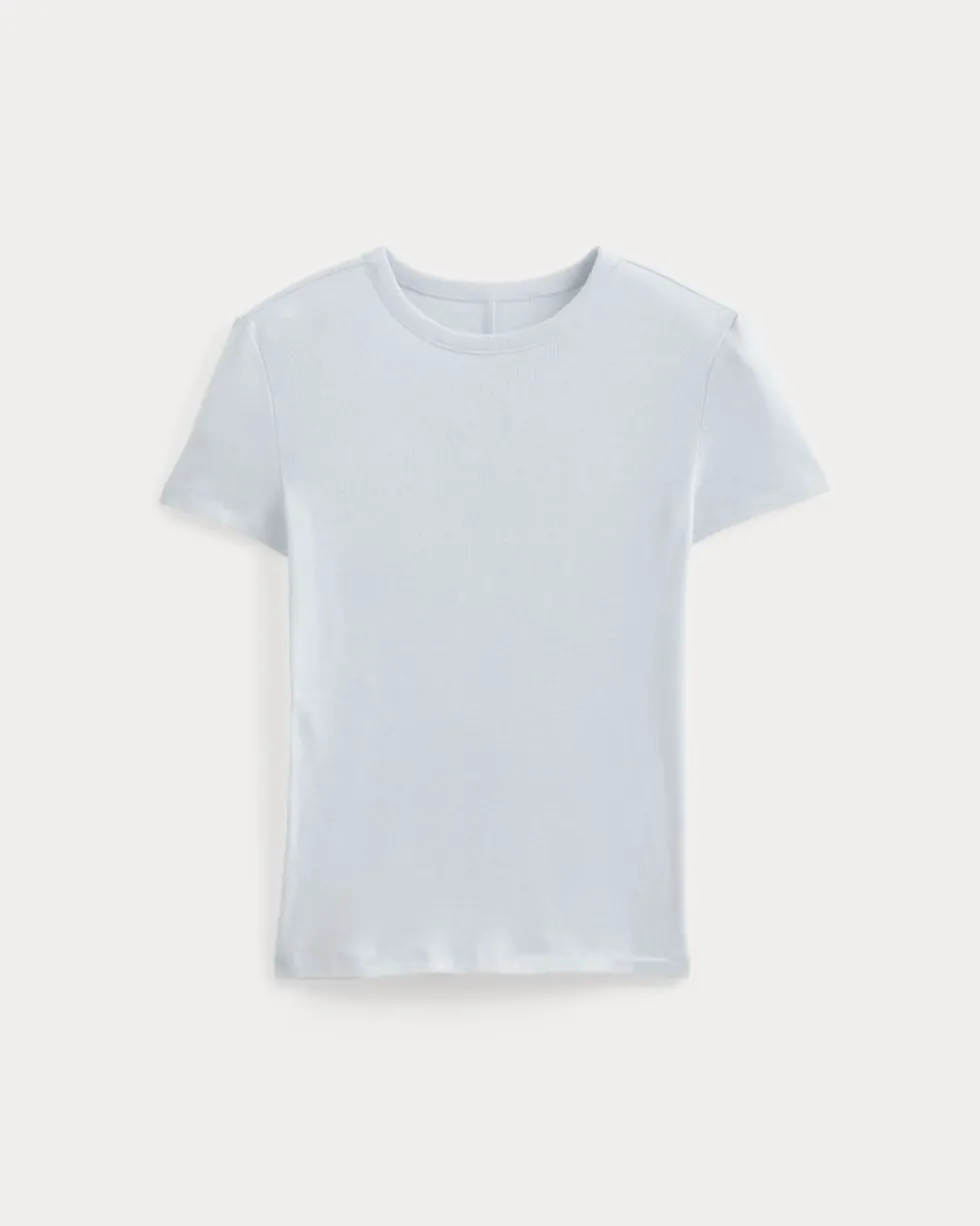 Tissue Short-Sleeve Crew
