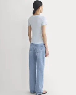 Tissue Short-Sleeve Crew