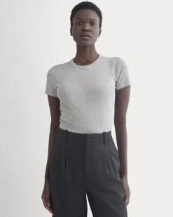 Tissue Short-Sleeve Crew