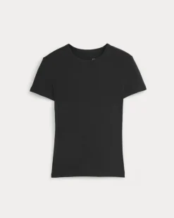 Tissue Short-Sleeve Crew