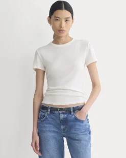Tissue Short-Sleeve Crew