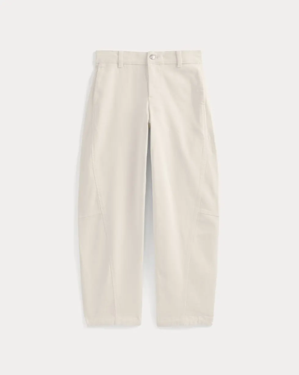 Twisted Seam Barrel Pant
