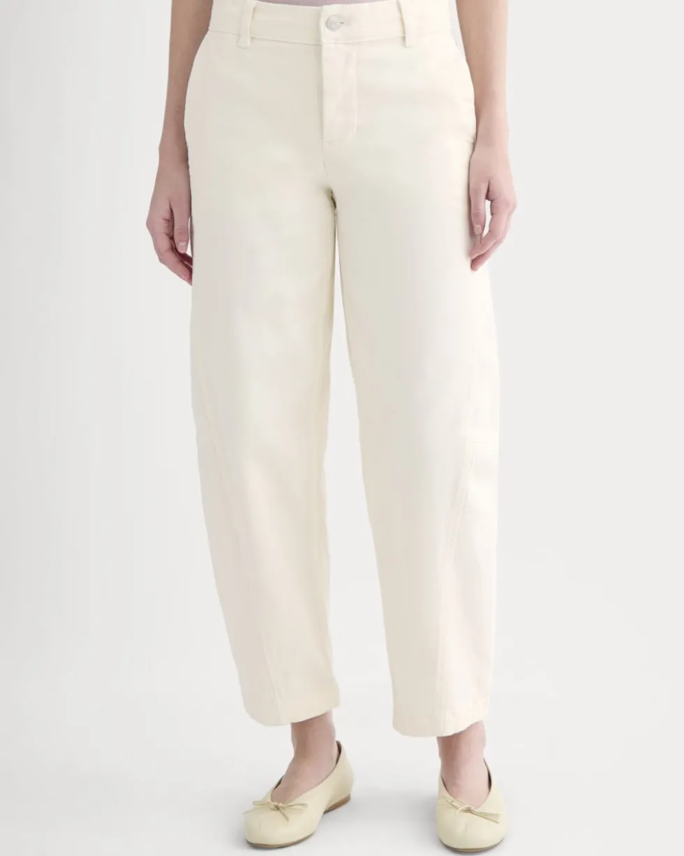 Twisted Seam Barrel Pant