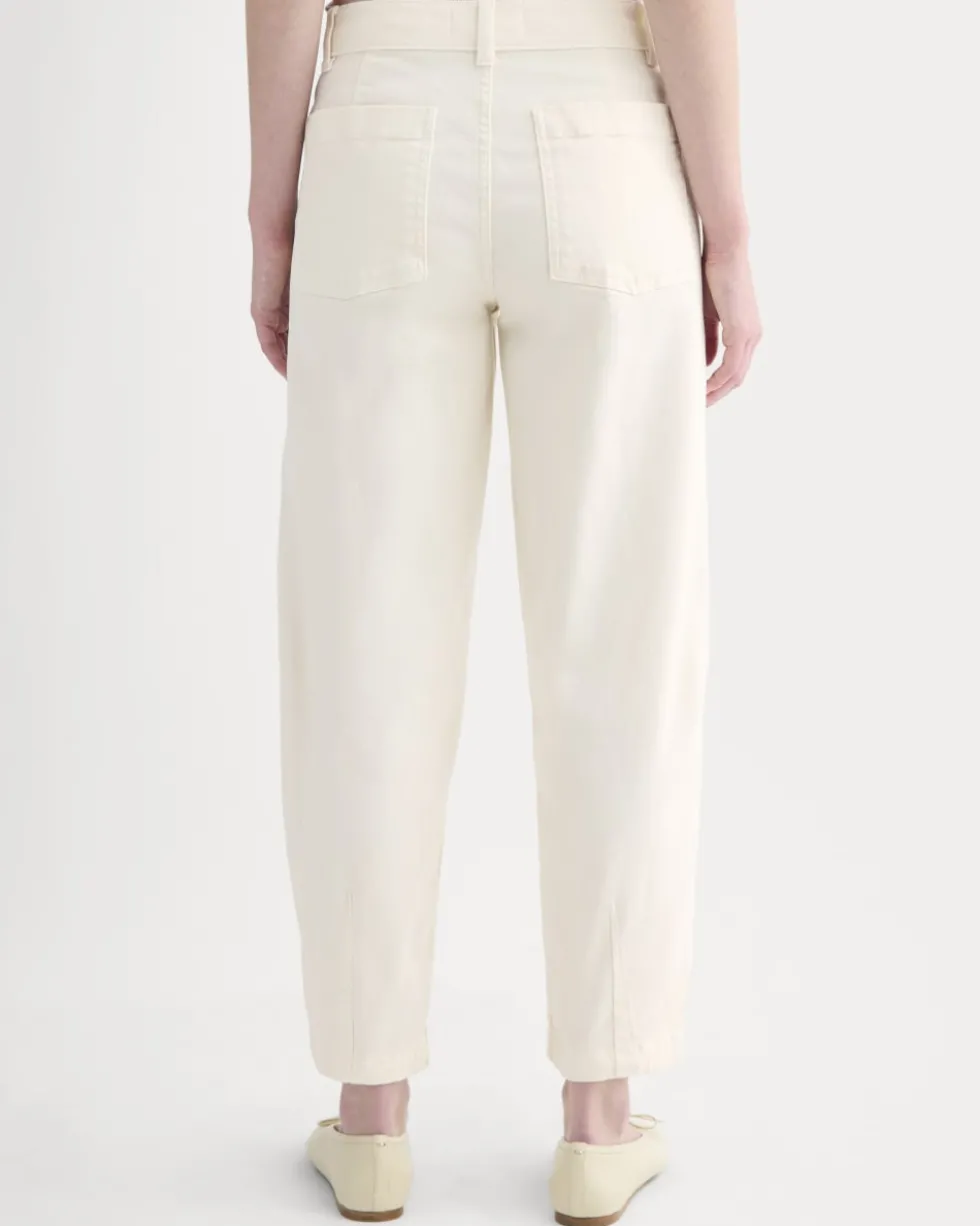Twisted Seam Barrel Pant