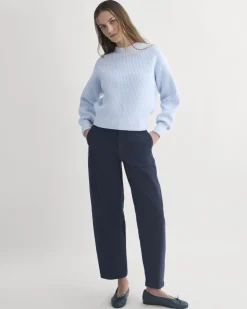 Twisted Seam Barrel Pant