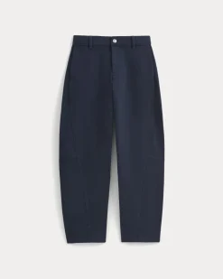Twisted Seam Barrel Pant
