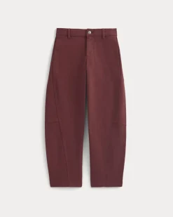 Twisted Seam Barrel Pant