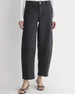 Twisted Seam Barrel Pant