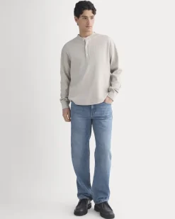 Vintage Rib Henley