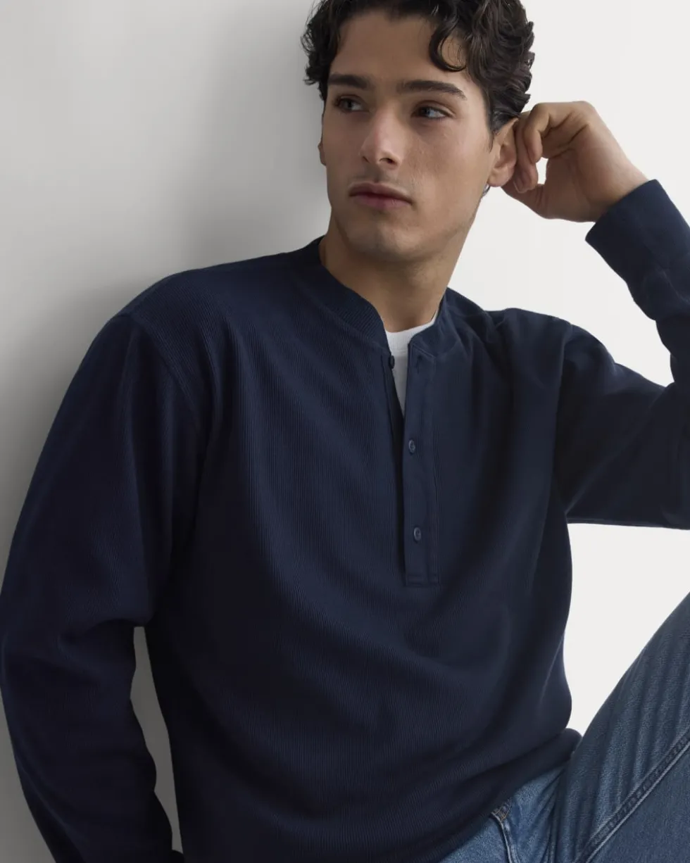 Vintage Rib Henley