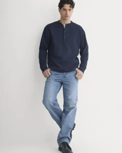Vintage Rib Henley