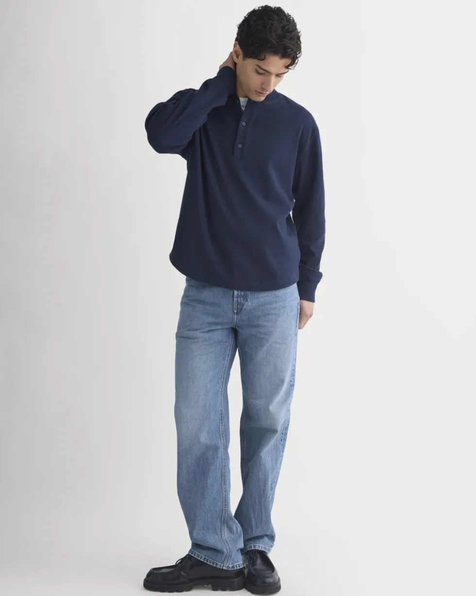 Vintage Rib Henley