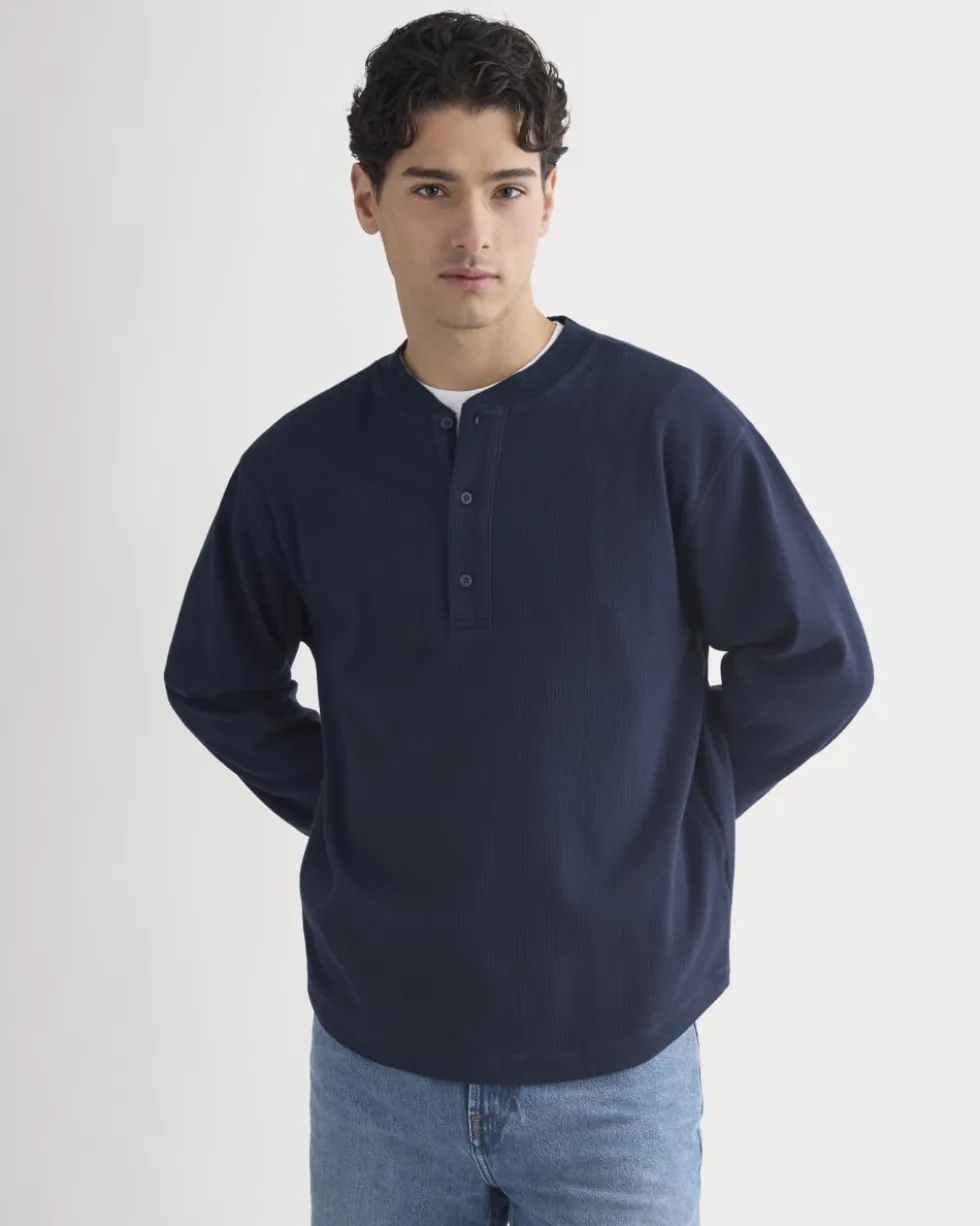 Vintage Rib Henley