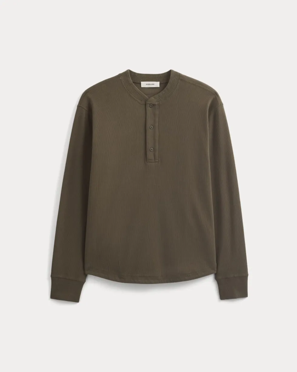 Vintage Rib Henley