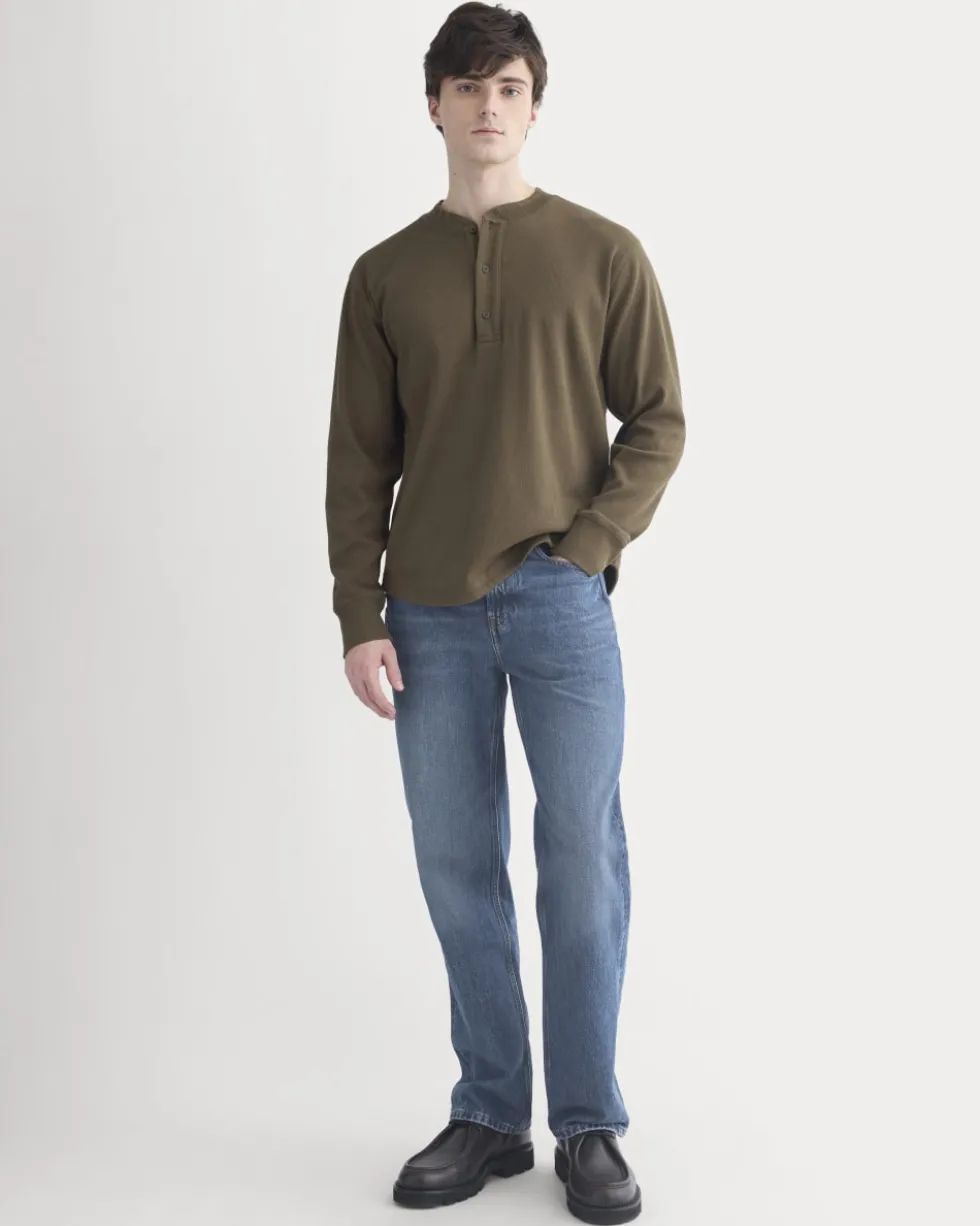 Vintage Rib Henley