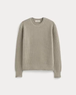 Waffle Rollneck Crew in Everyday Cotton