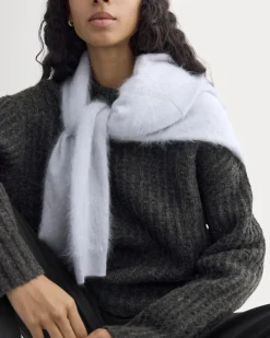 Waffle Sweater in Cloud