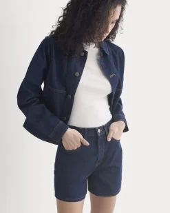 Way-High® A-Line Denim Short