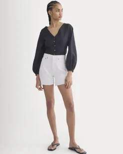 Way-High® A-Line Denim Short