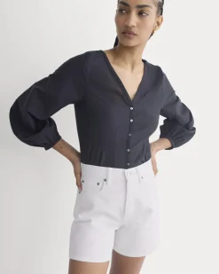 Way-High® A-Line Denim Short