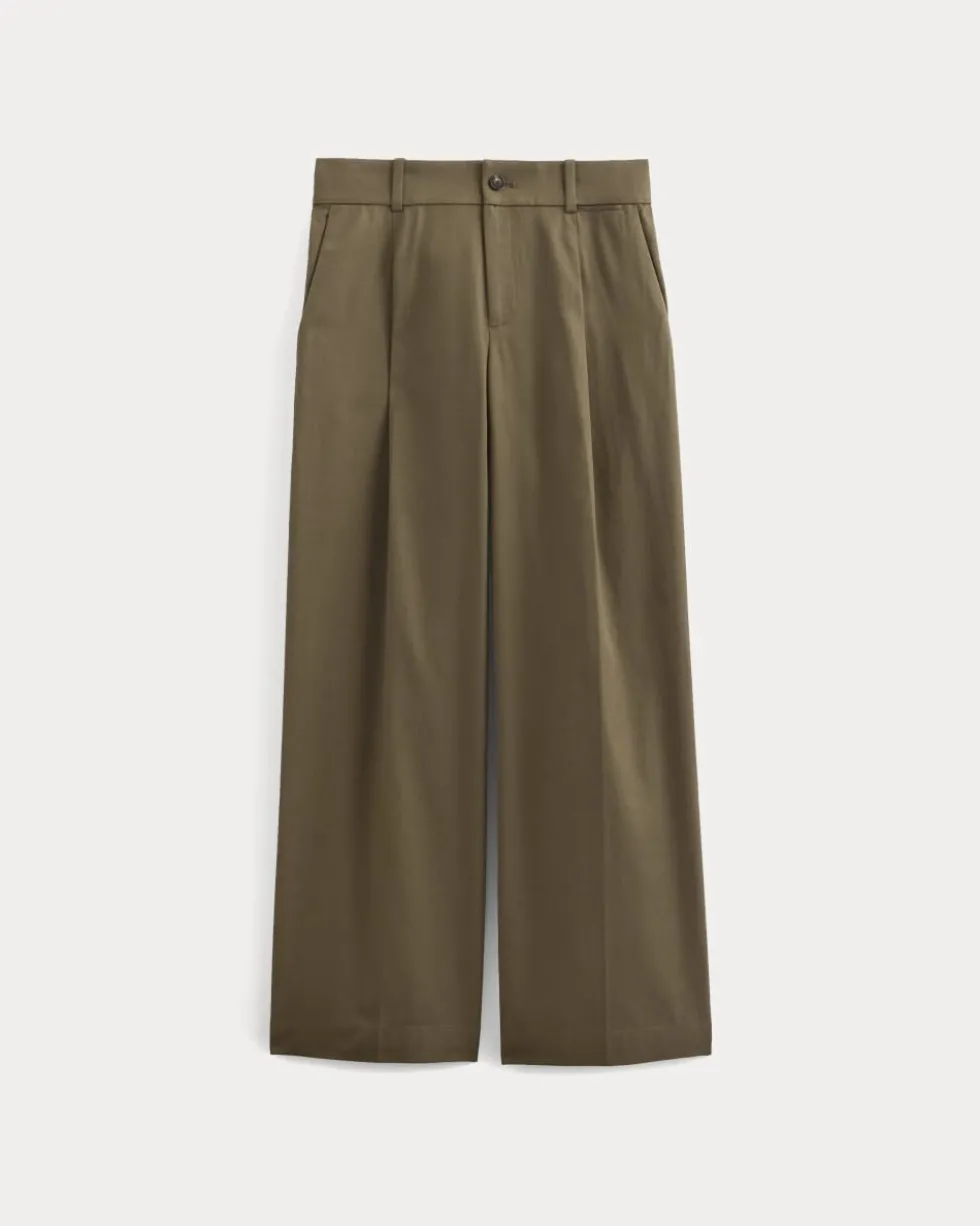 Wide-Leg Trouser in Buttersmooth