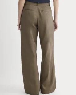 Wide-Leg Trouser in Buttersmooth