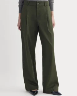 Wide-Leg Trouser in Buttersmooth