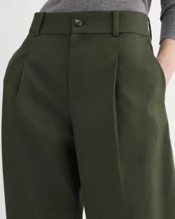 Wide-Leg Trouser in Buttersmooth
